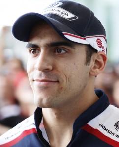 Formel 1 Rennfahrer Pastor Maldonado