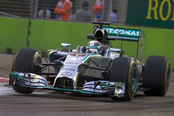 Formel 1 Pilot Lewis Hamilton