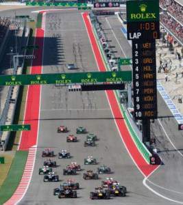 Start der Formel 1
