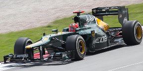 Rennauto des Formel 1 Teams Caterham