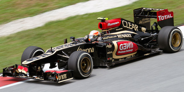 Romain Grosjean Formel 1 Team Lotus