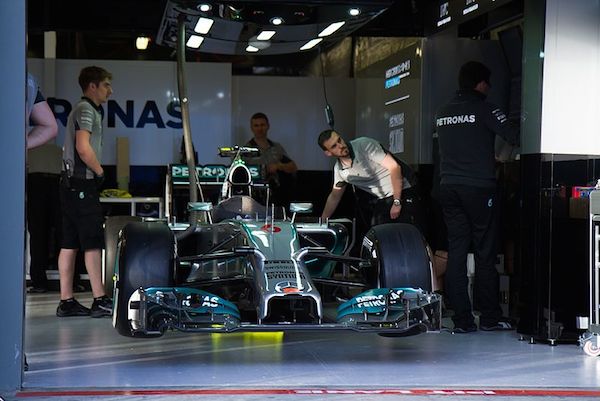 Mercedes W05 Formel 1 2015