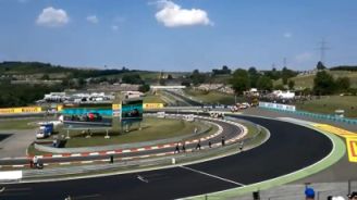 Livebild vom Hungaroring nahe Budapest