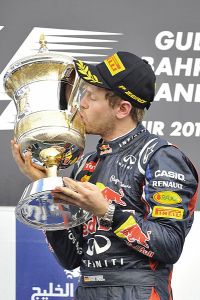 Sebastian Vettel Sieg in Bahrain