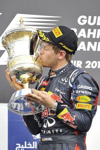 Sebastian Vettel Sieg in Bahrain