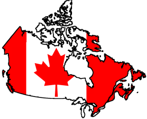 Flag Map zum Großen Preis von Kanada