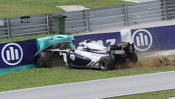 Böse Unfälle gab es in der F1 schon viele
