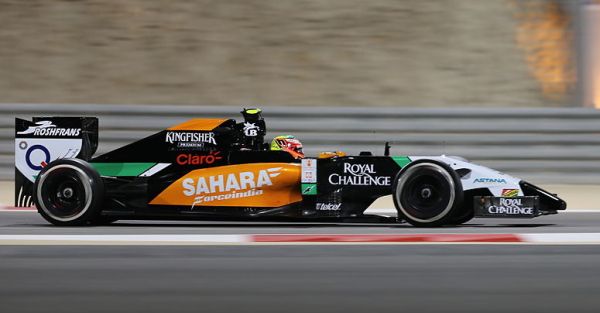 Sergio Perez im Force India 