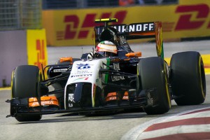 Sergio Perez Force India Racing F1 Team
