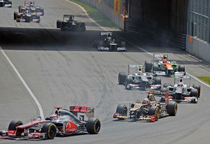 Formel 1 Grand Prix Kanada Warm-Up Runde