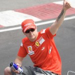 Kimi Räikkonen Ehrenrunde