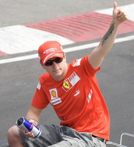 Kimi Räikkonen Ehrenrunde