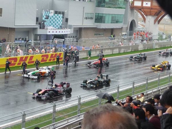 F1 Start Grand Prix Korea