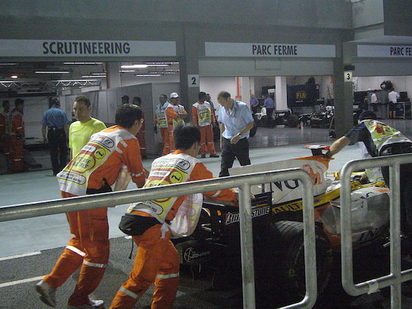 Parc Ferme in Singapur