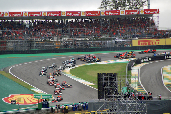 Formel 1 Grand Prix Brasilien Start