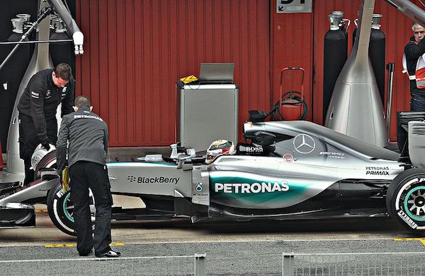 Lewis Hamilton Mercedes Box