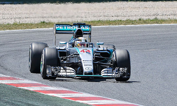 Lewis Hamilton im Mercedes AMG F1 2015 