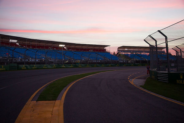 Boxenausfahrt Grand Prix Australien