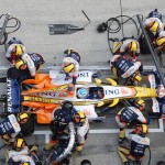 Alonso Pit-Stop Renault