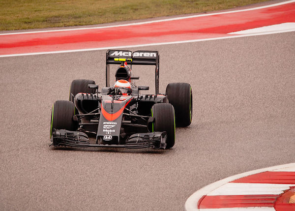 Jenson Button beim Grand Prix der USA 2015