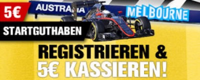 Interwetten Formel 1 Bonus Screenshot