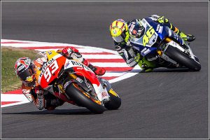 Marc Marquez vs. Valentino Rossi