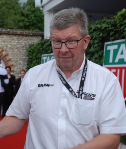 Ross Brawn im Portraitbild